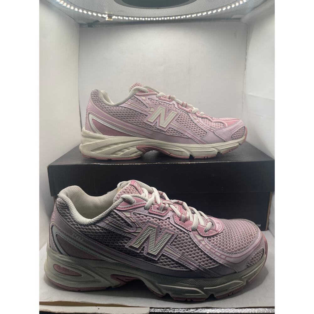 New Balance 740 Athletic Shoe - Pink Taffy / Pink Graffiti / Angora Size 8.5